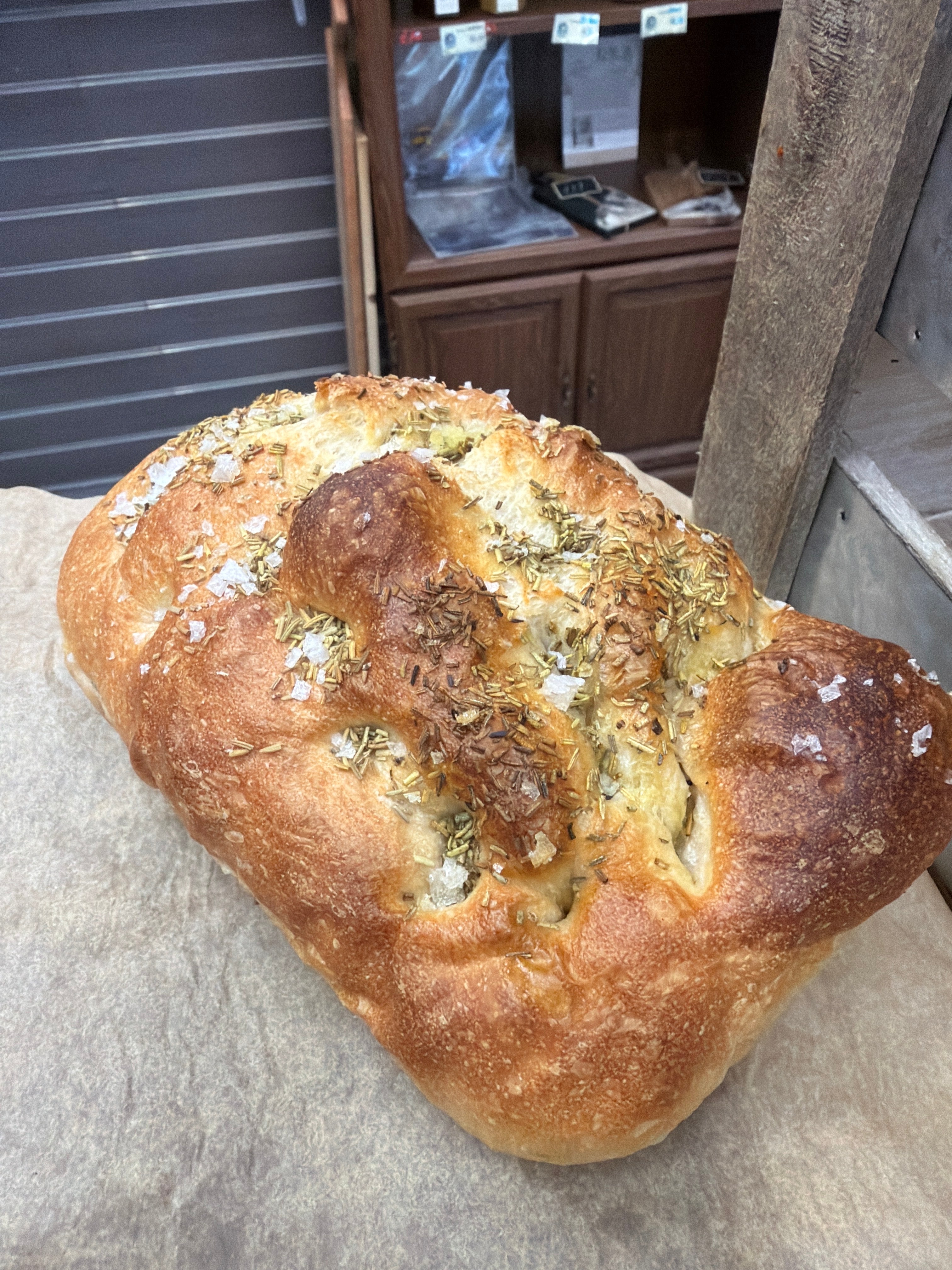 Rosemary & Sea Salt Foccacia Bap
