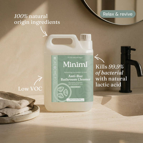 Anti-Bac Bathroom Cleaner - Cucumber + Mint 5L Refill