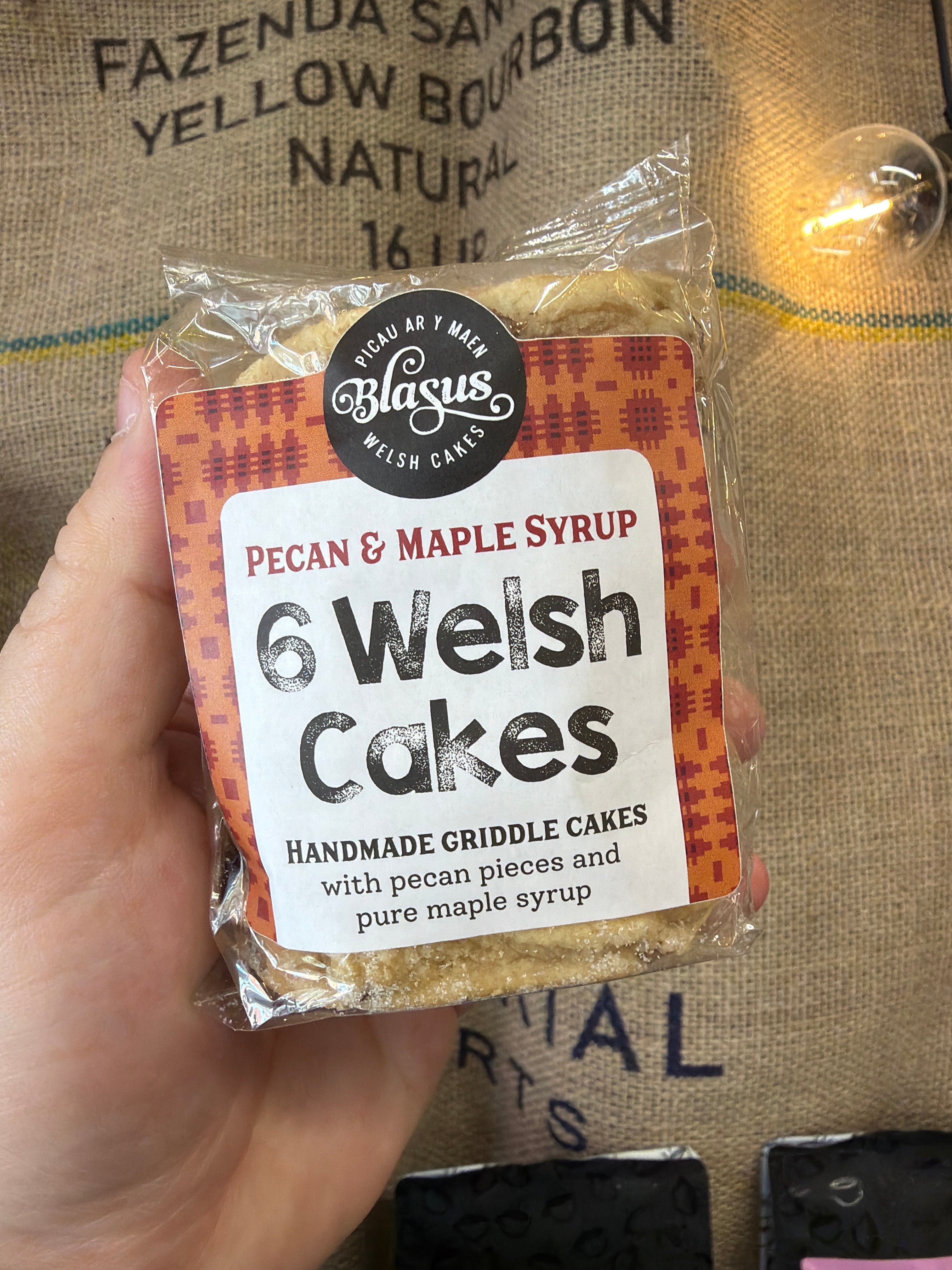 Blasus Pecan & Maple Welsh Cakes