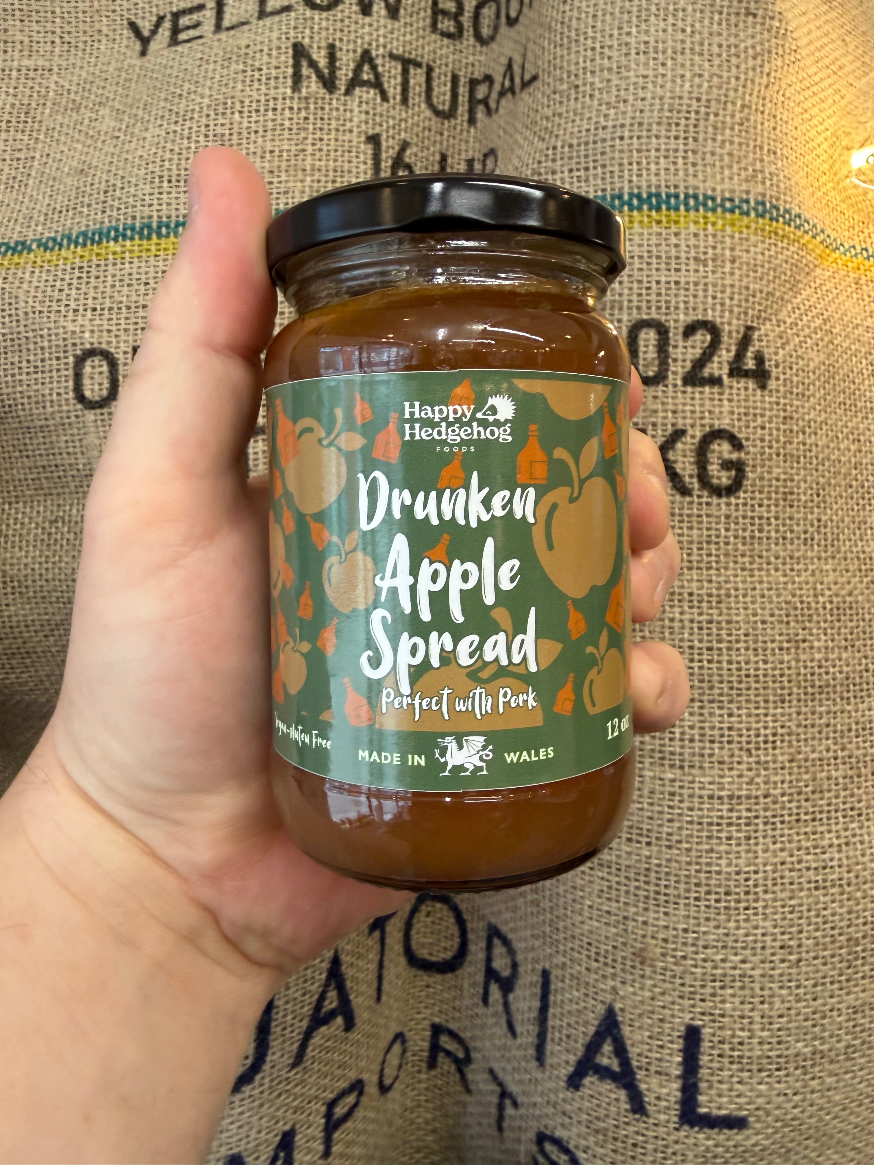 Happy Hedgehog - Drunken Apple Spread