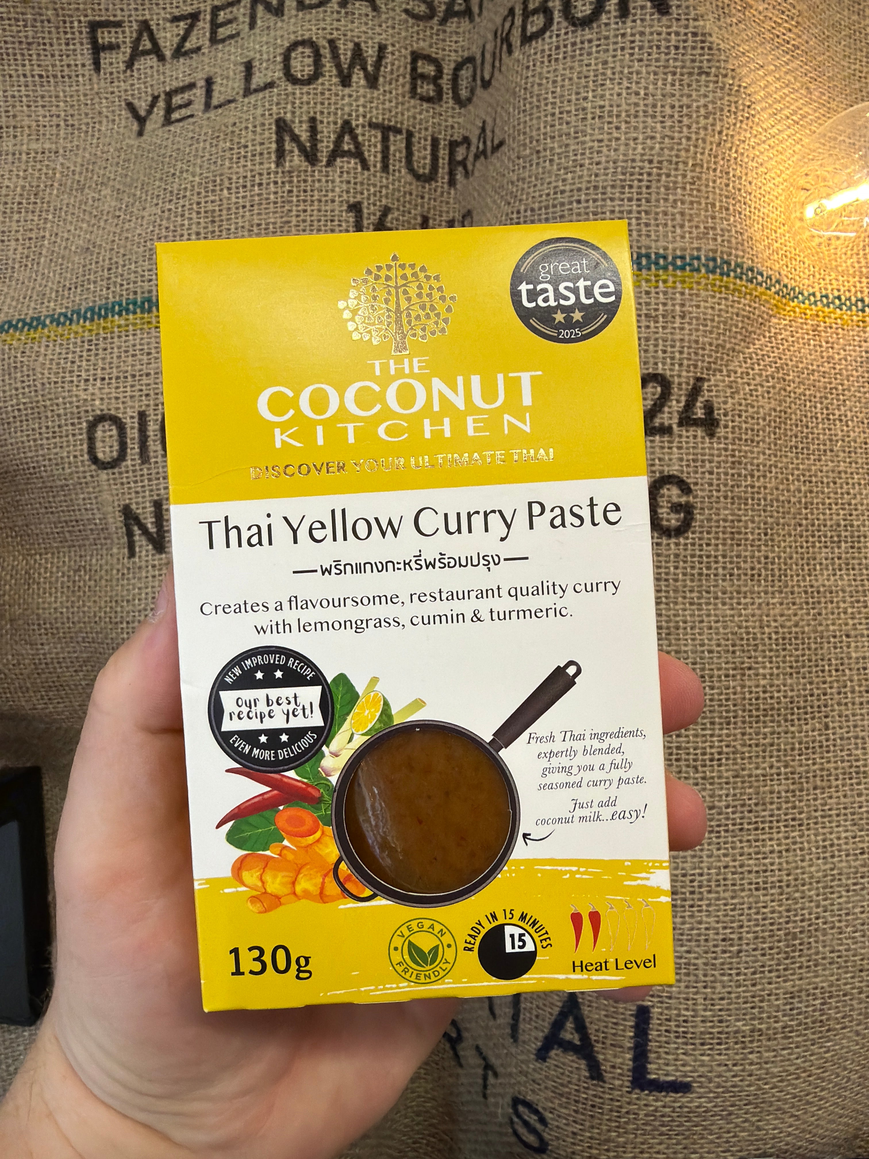 Coconut Kitchen Thai Yellow Curry Paste