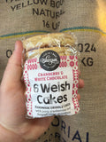 Blasus Cranberry & White Chocolate Welsh Cakes