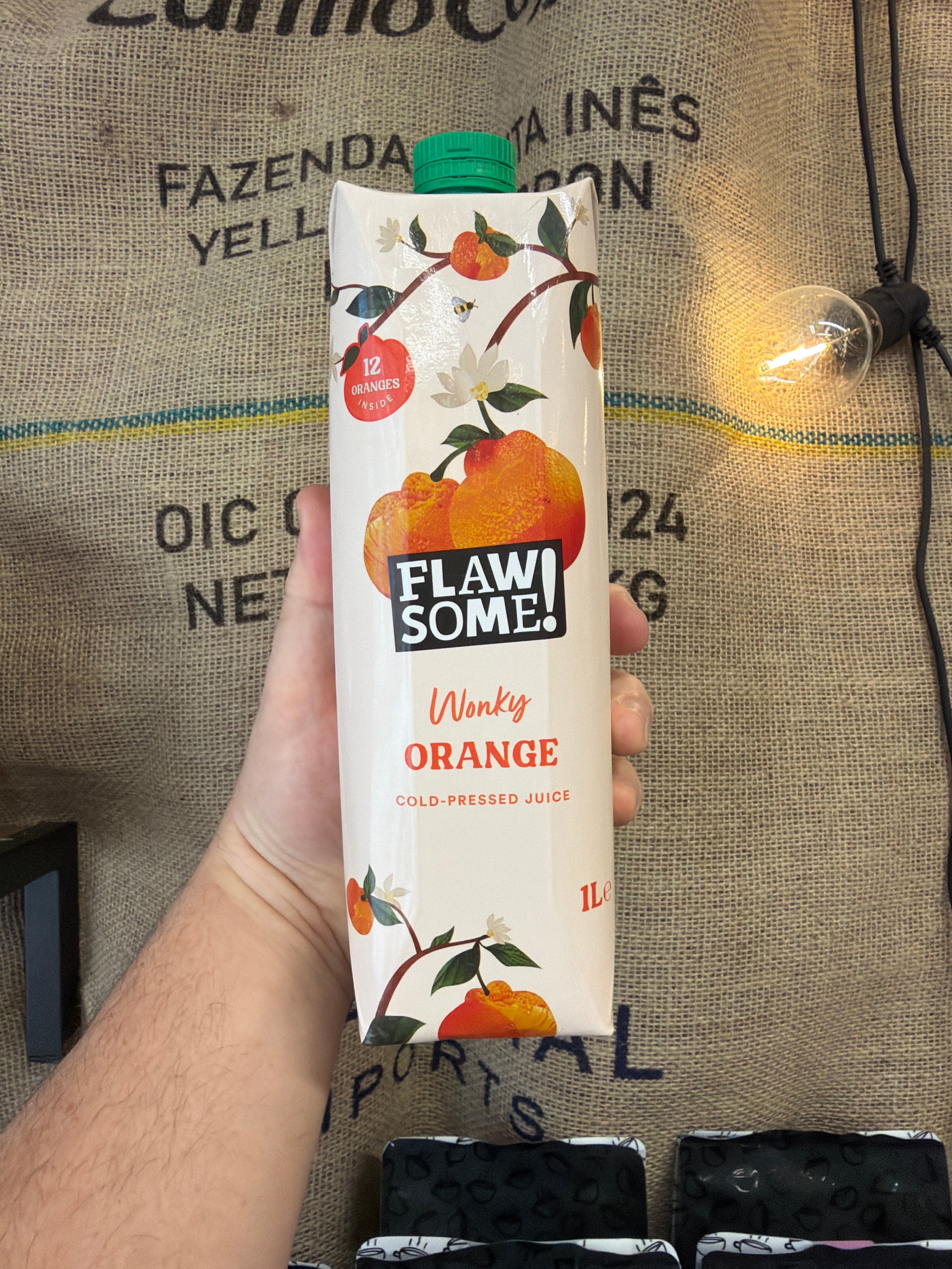Flawsome Wonky Orange Juice 1L