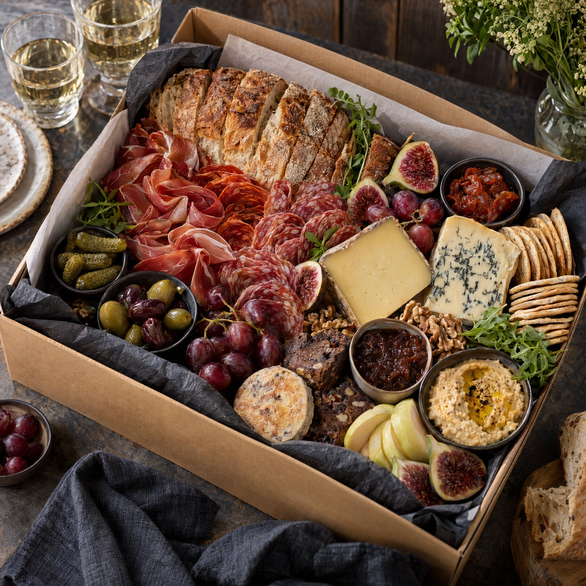 The Black Bull Grazing Box for 4 — Black Bull Farm Shop