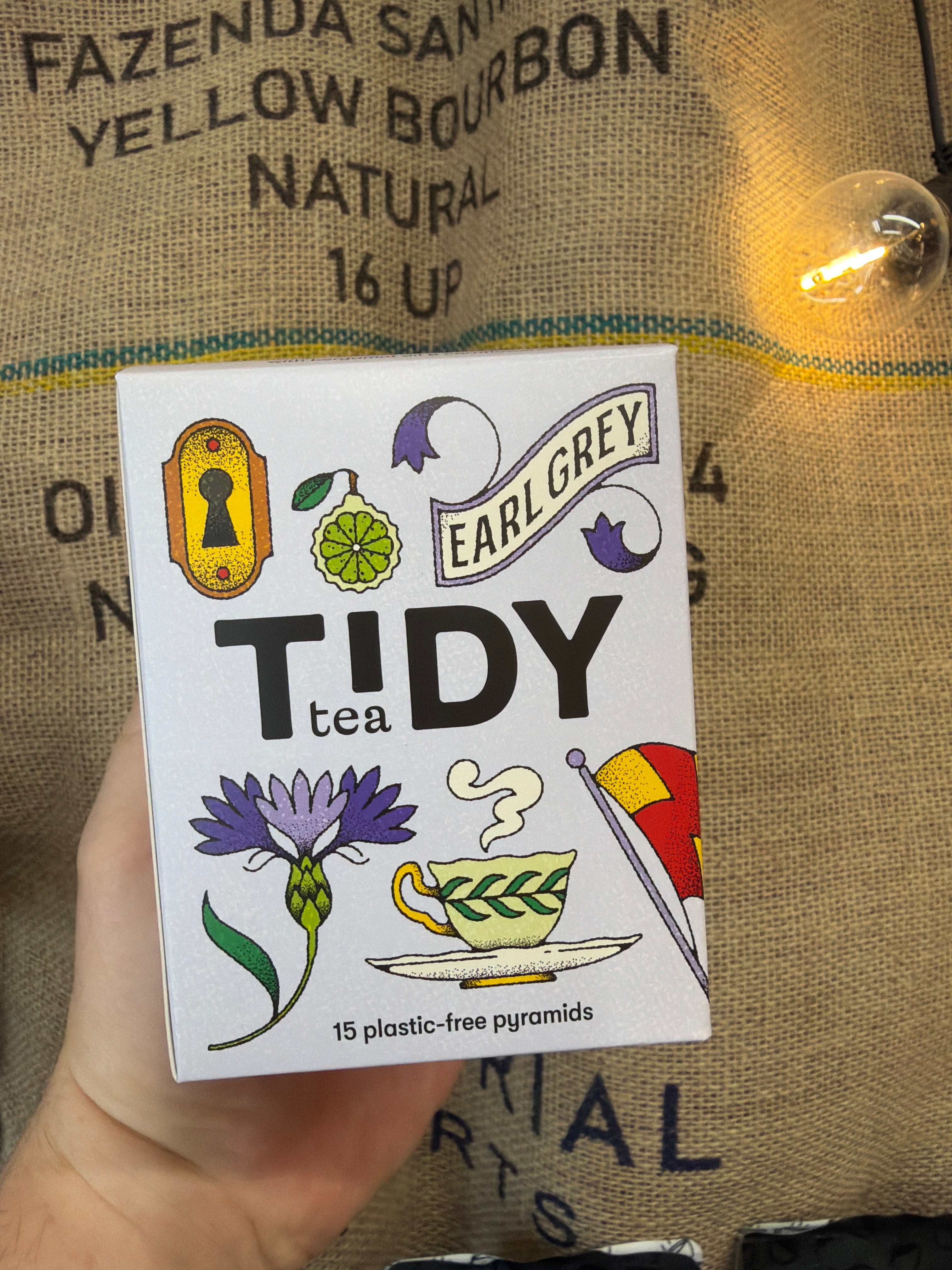 Tidy Tea - Earl Grey Tea x 15 Pyramid Bags