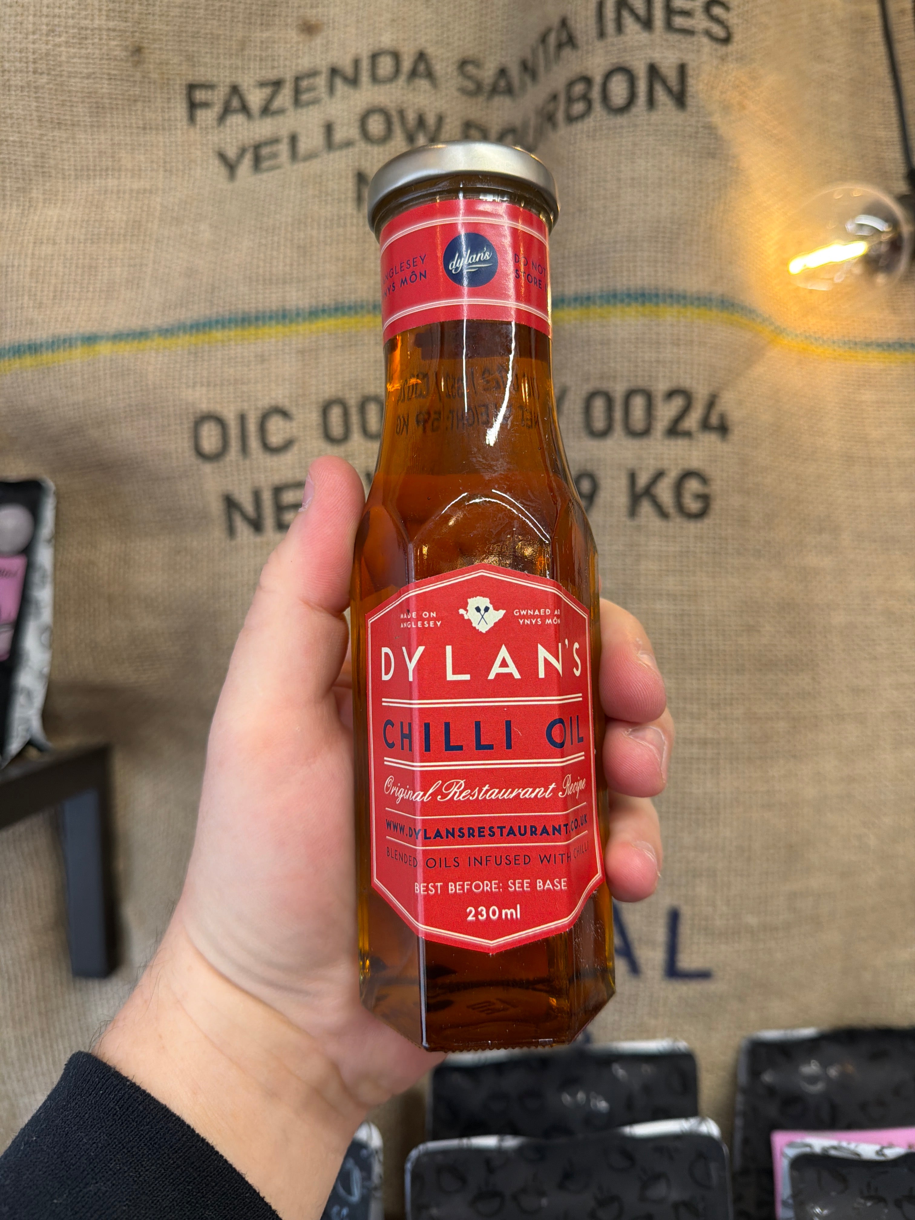 Dylans Chilli Infused Oil 230 ml