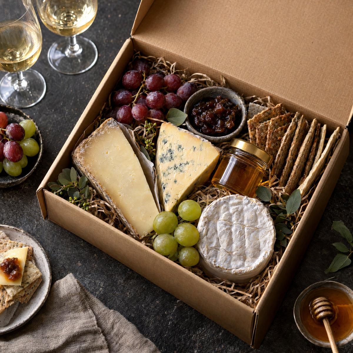 The Black Bull Welsh Cheese Box for 2 — Black Bull Farm Shop
