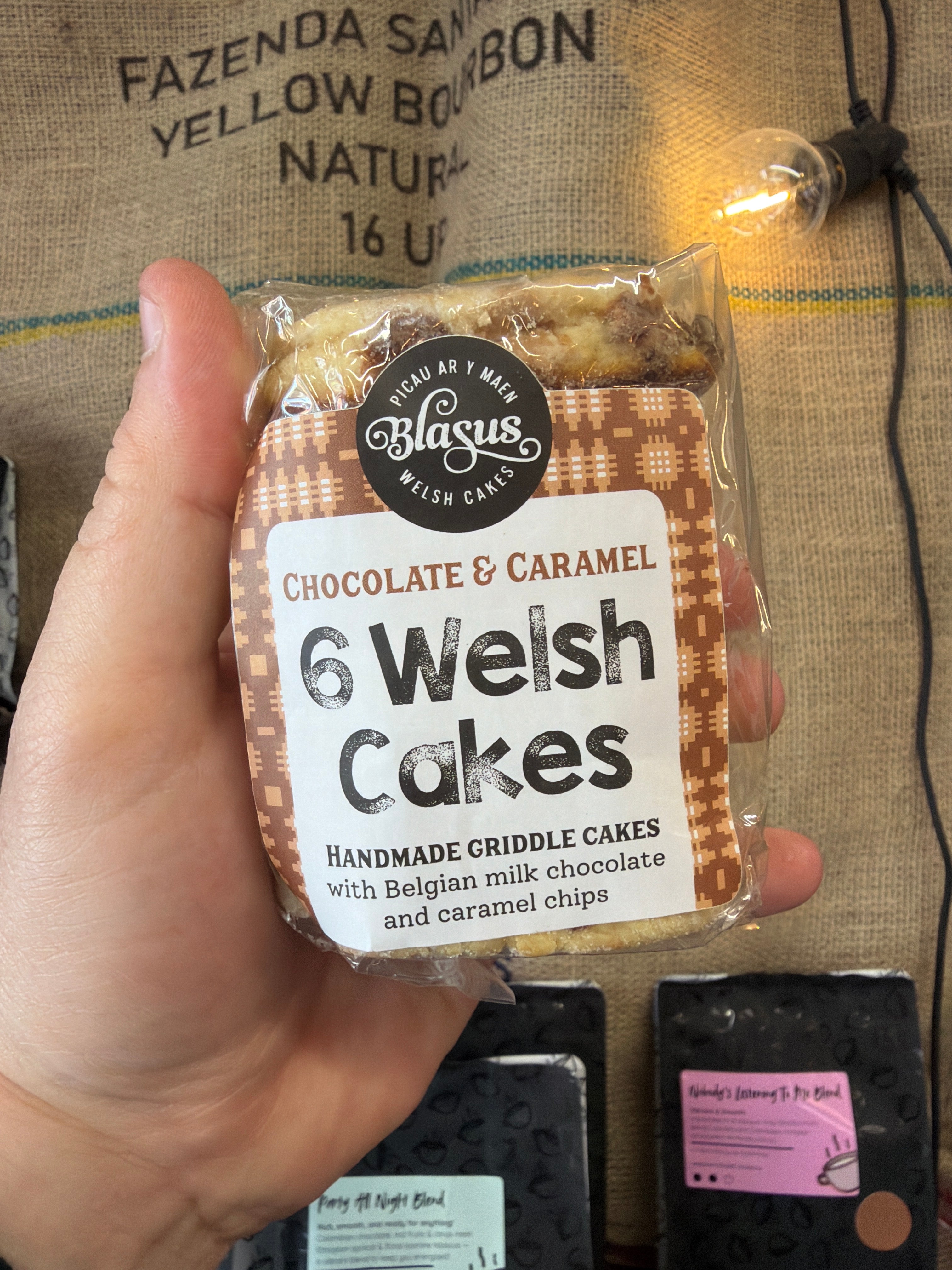 Blasus Chocolate & Caramel Welsh Cakes