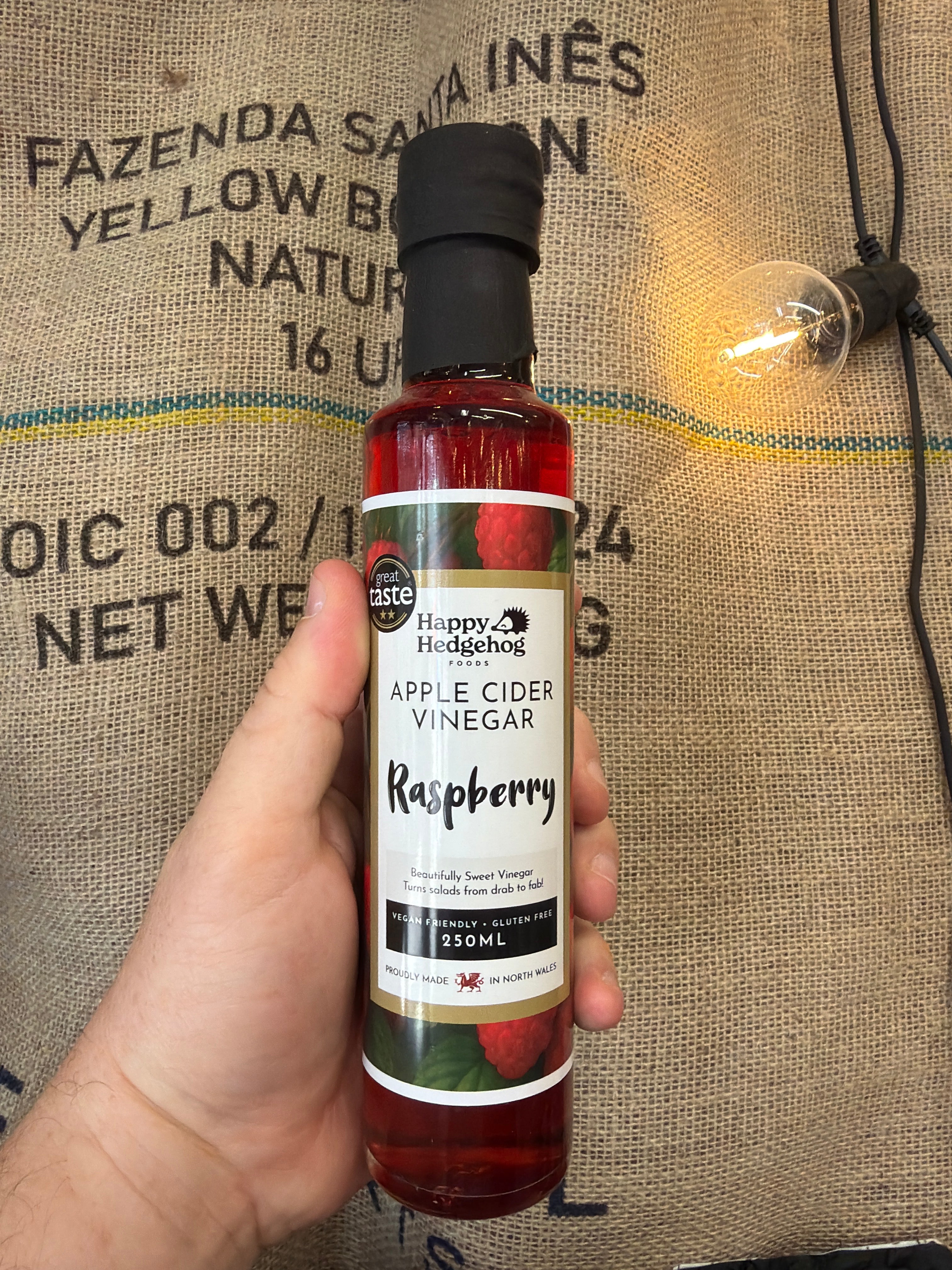Happy Hedgehog- Raspberry Apple Cider Vinegar