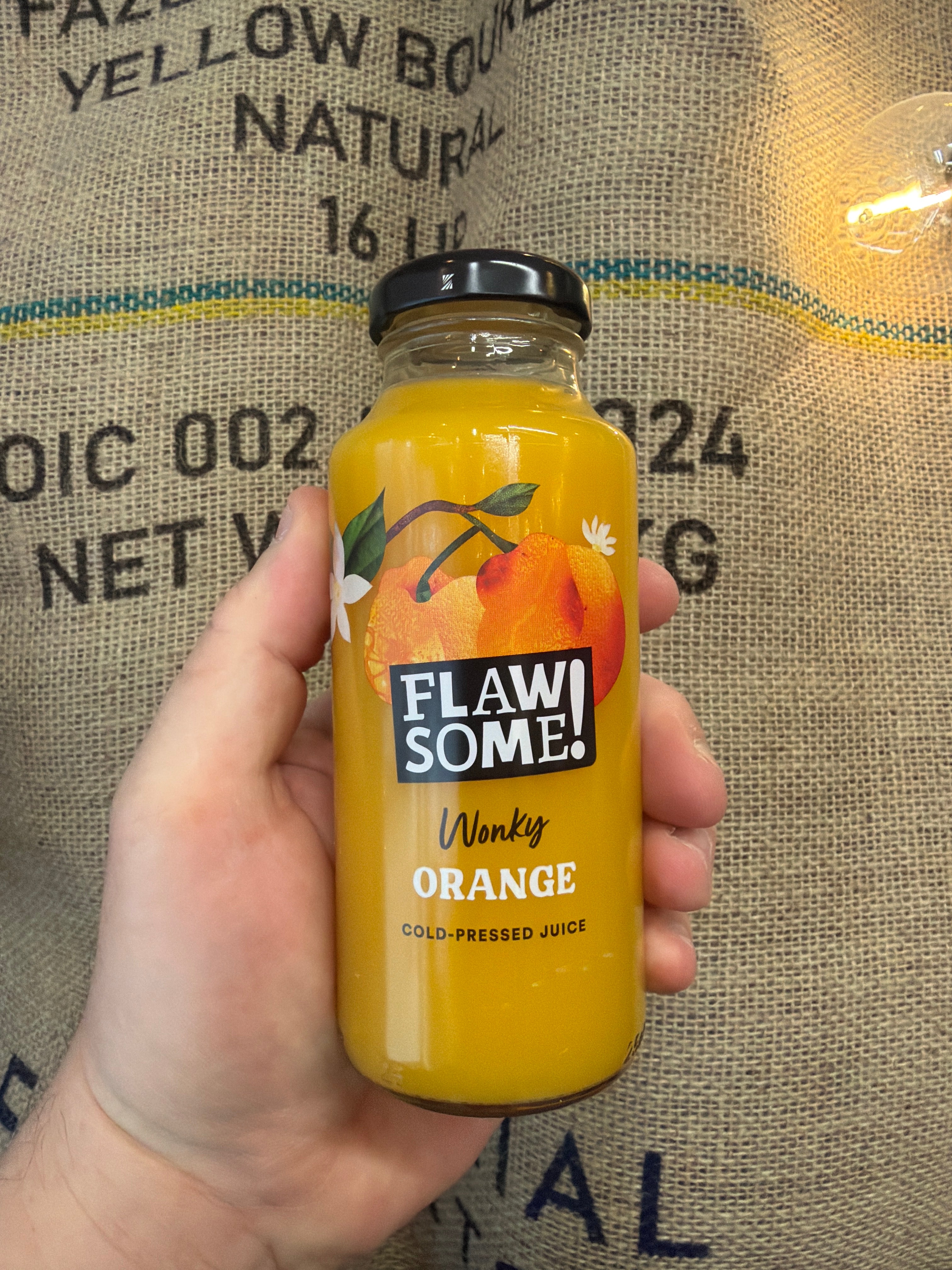 Flawsome Sweet Orange Juice Bottles 250ml