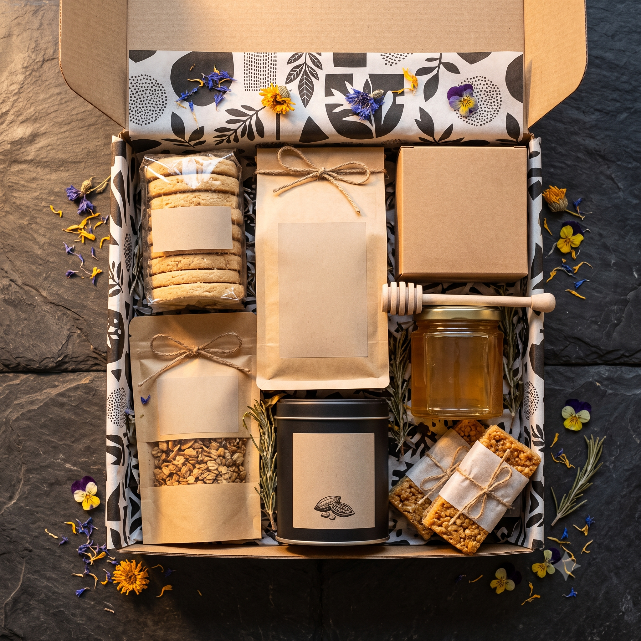 The Black Bull Welsh Morning Box