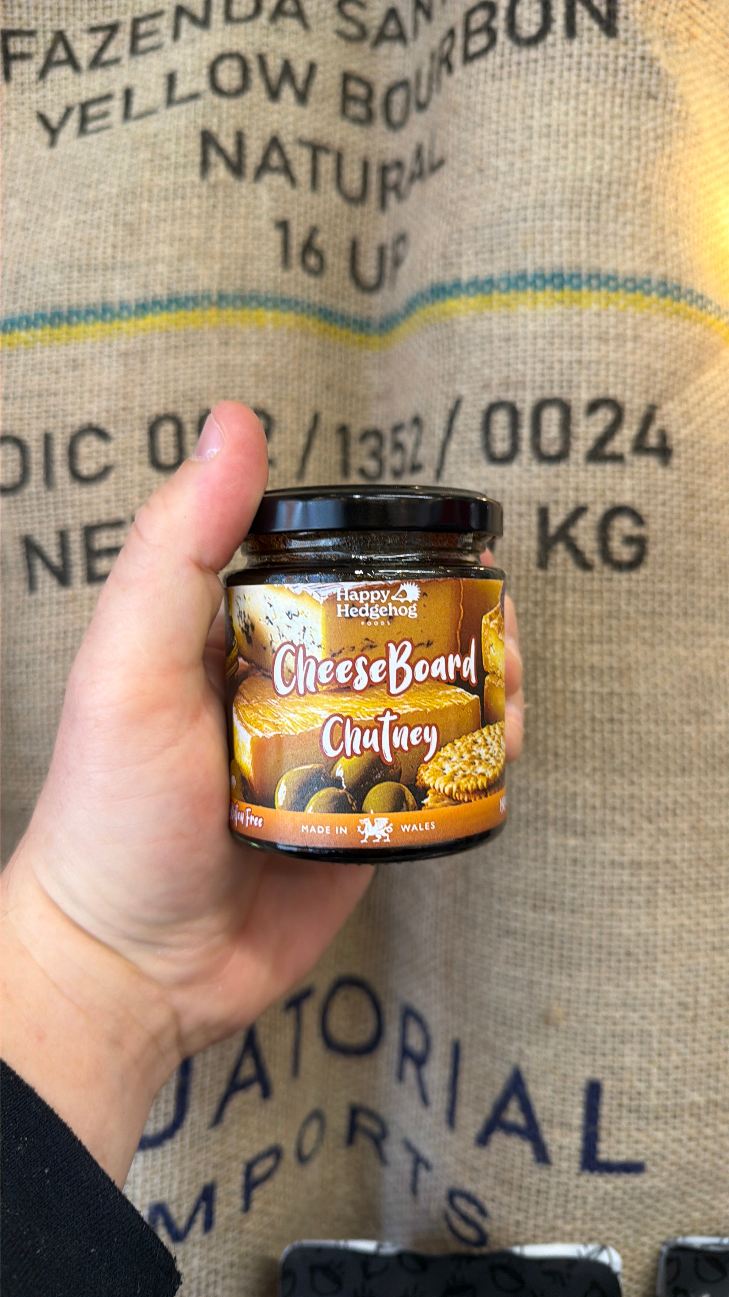 Happy Hedgehog - Cheeseboard Chutney