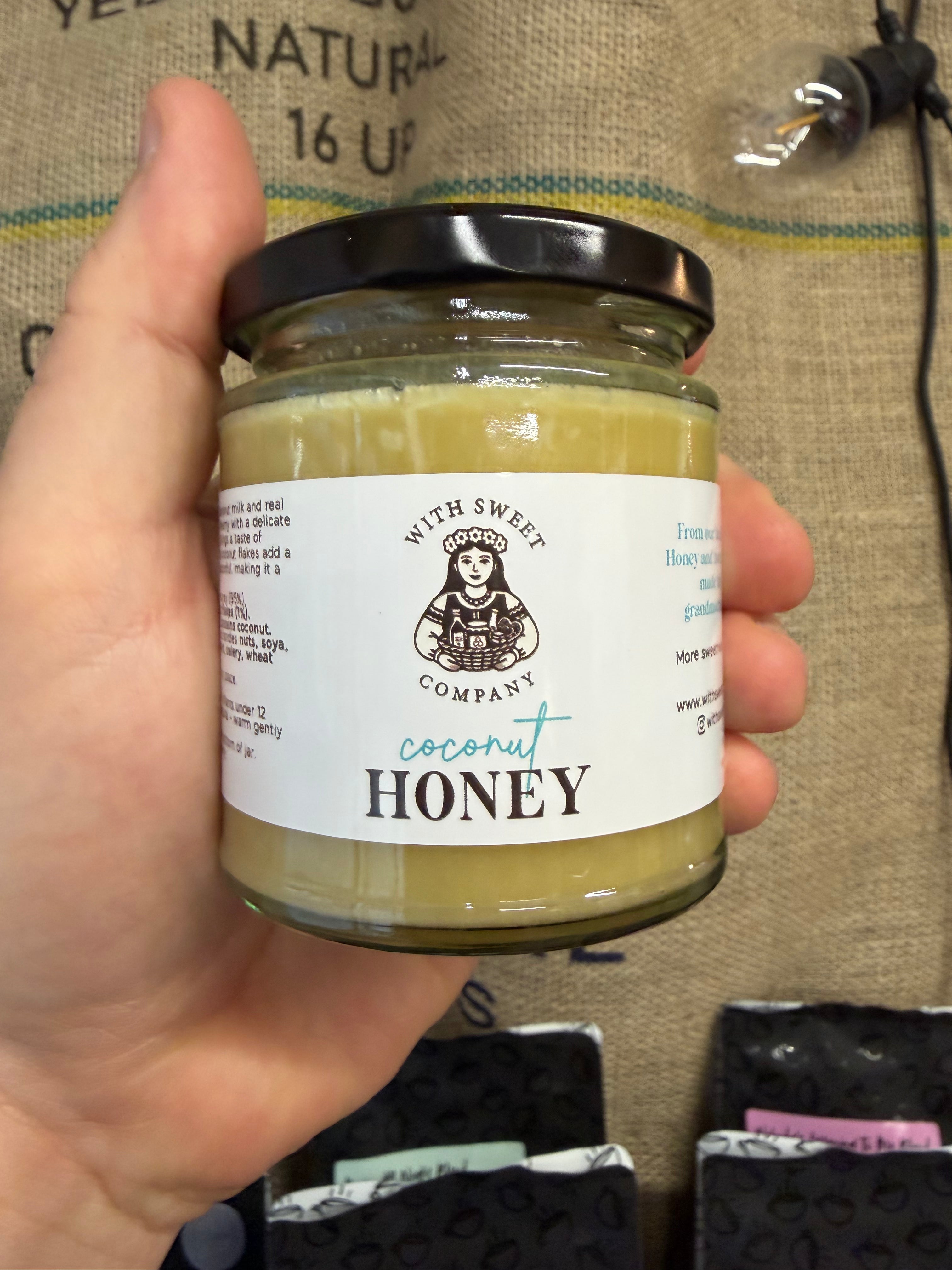 Coconut Flavoured Honey - With Sweet Co