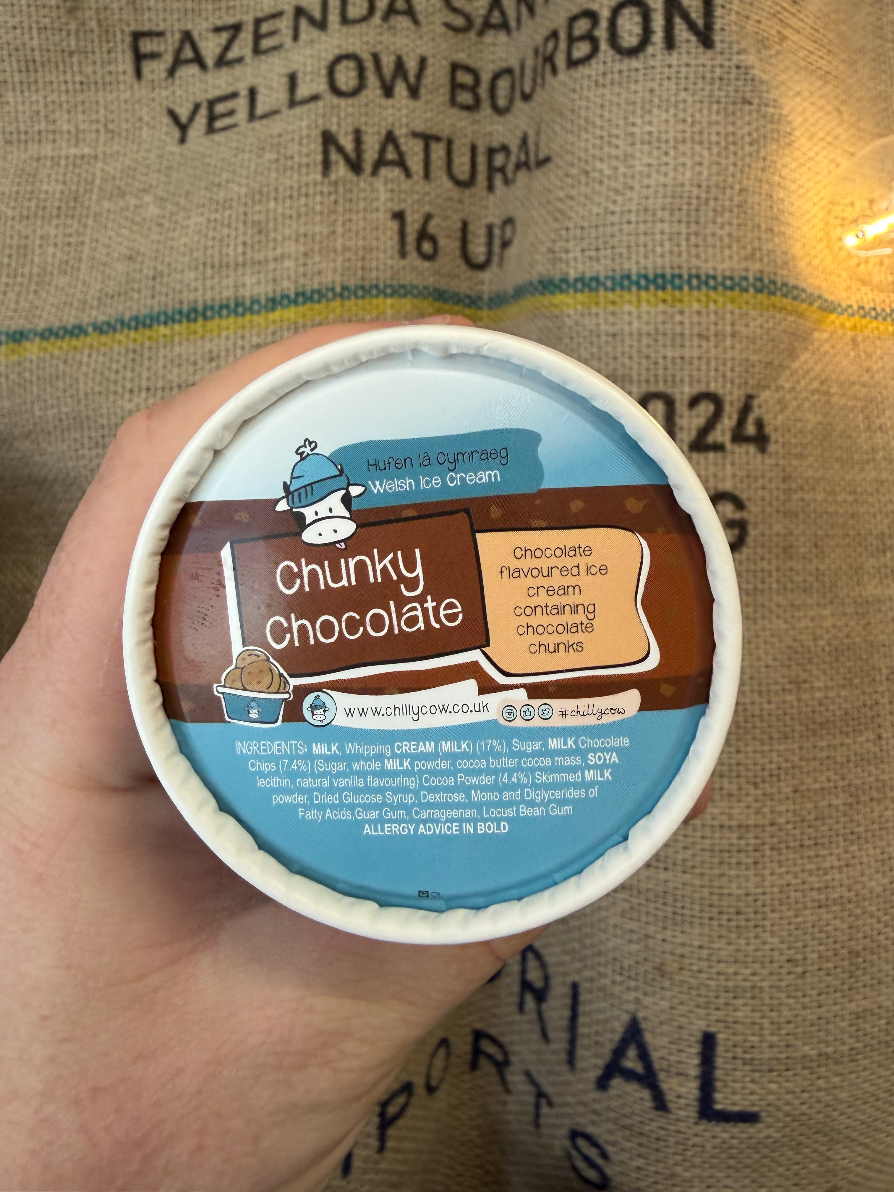 Chilly Cow Chunk Chocolate 120ml