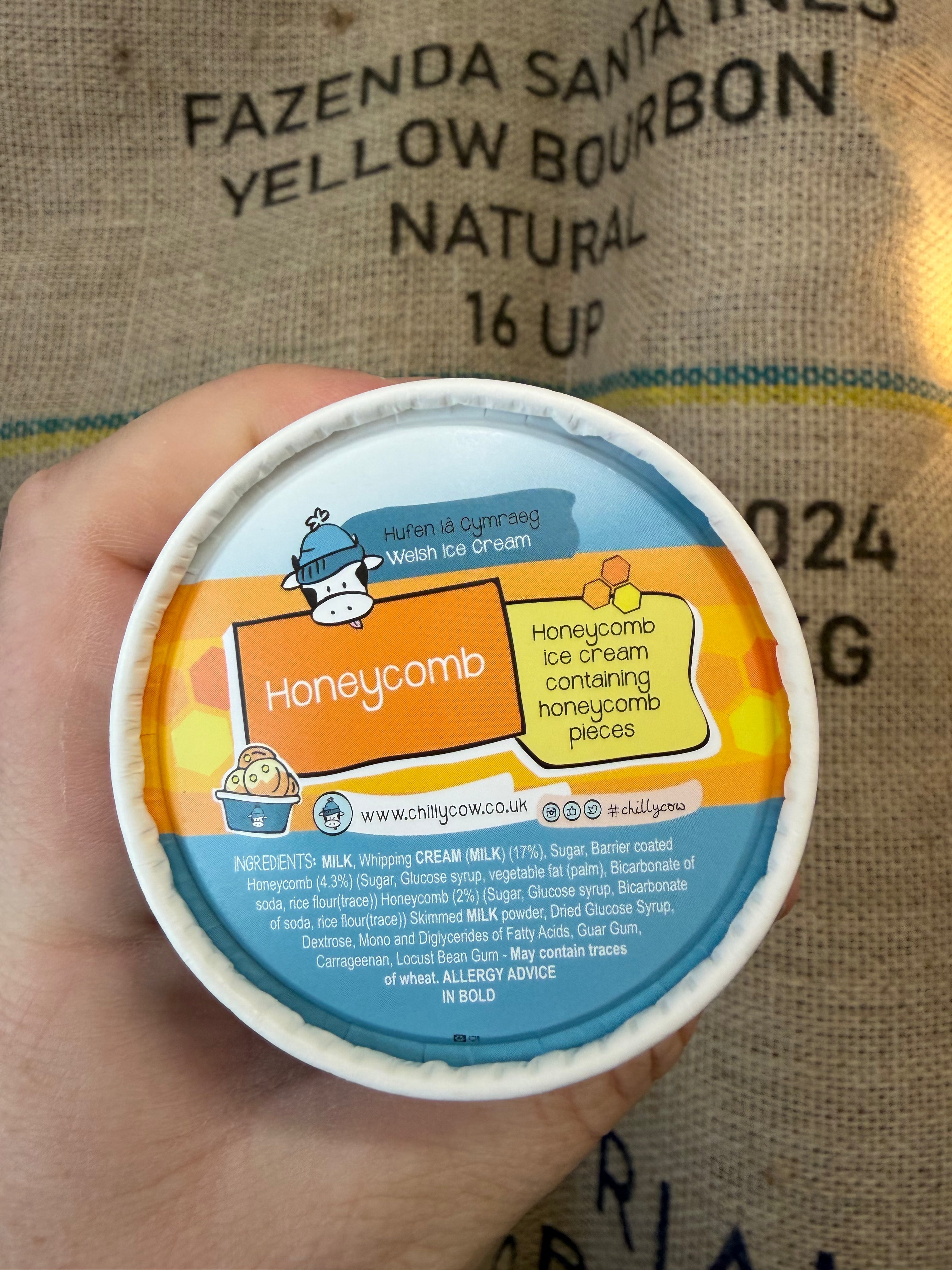 Chilly Cow Honeycomb Ice Cream 120ml