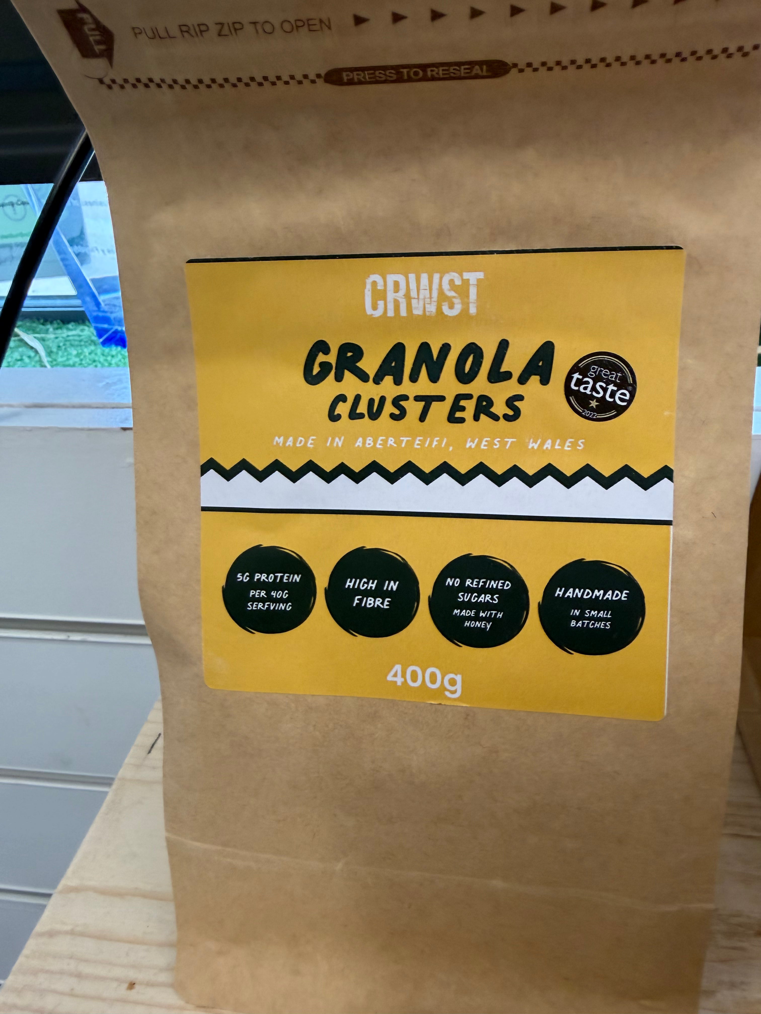 Crwst Granola Clusters 400g
