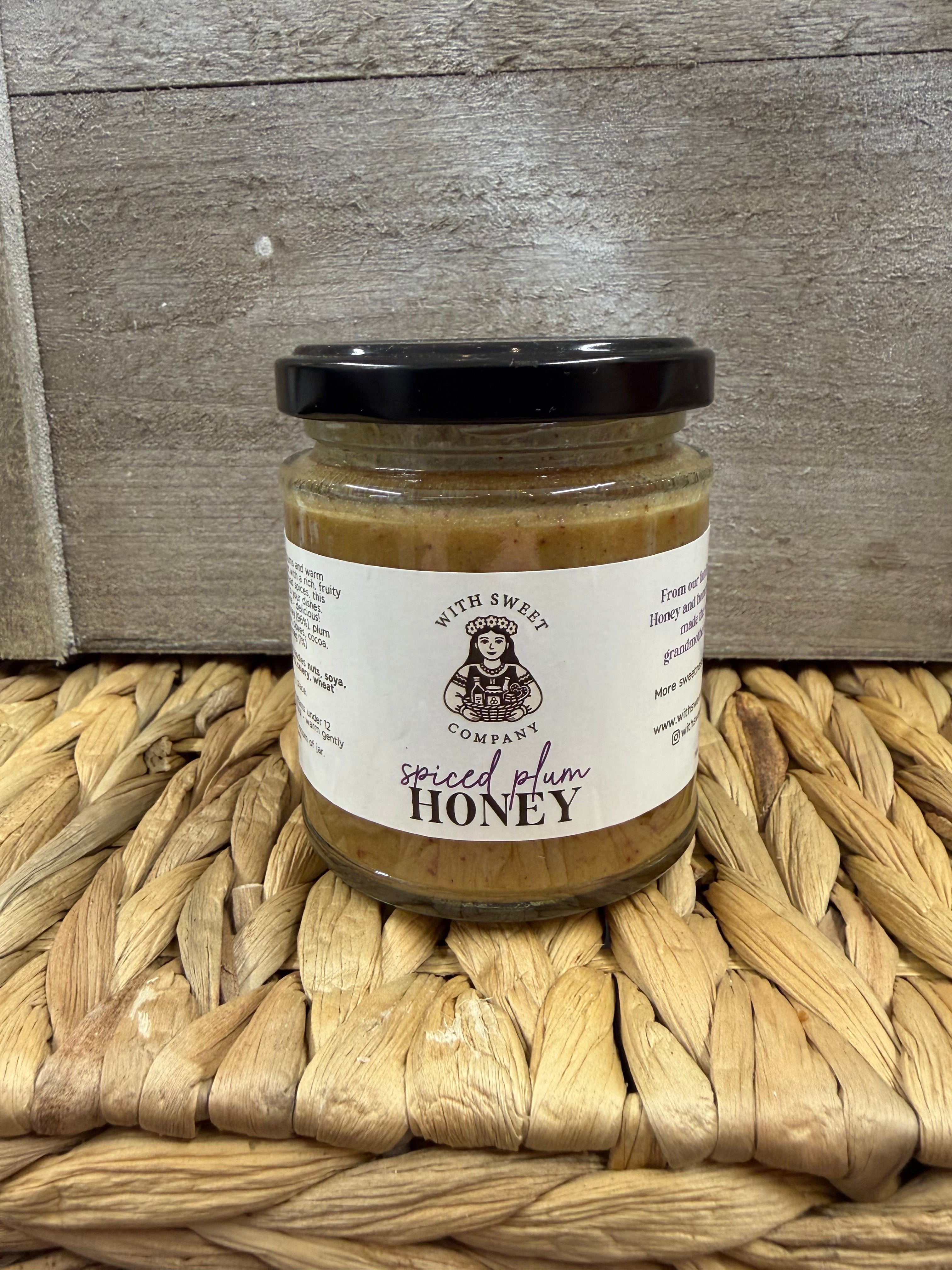 Spiced Plum Honey - With Sweet Co