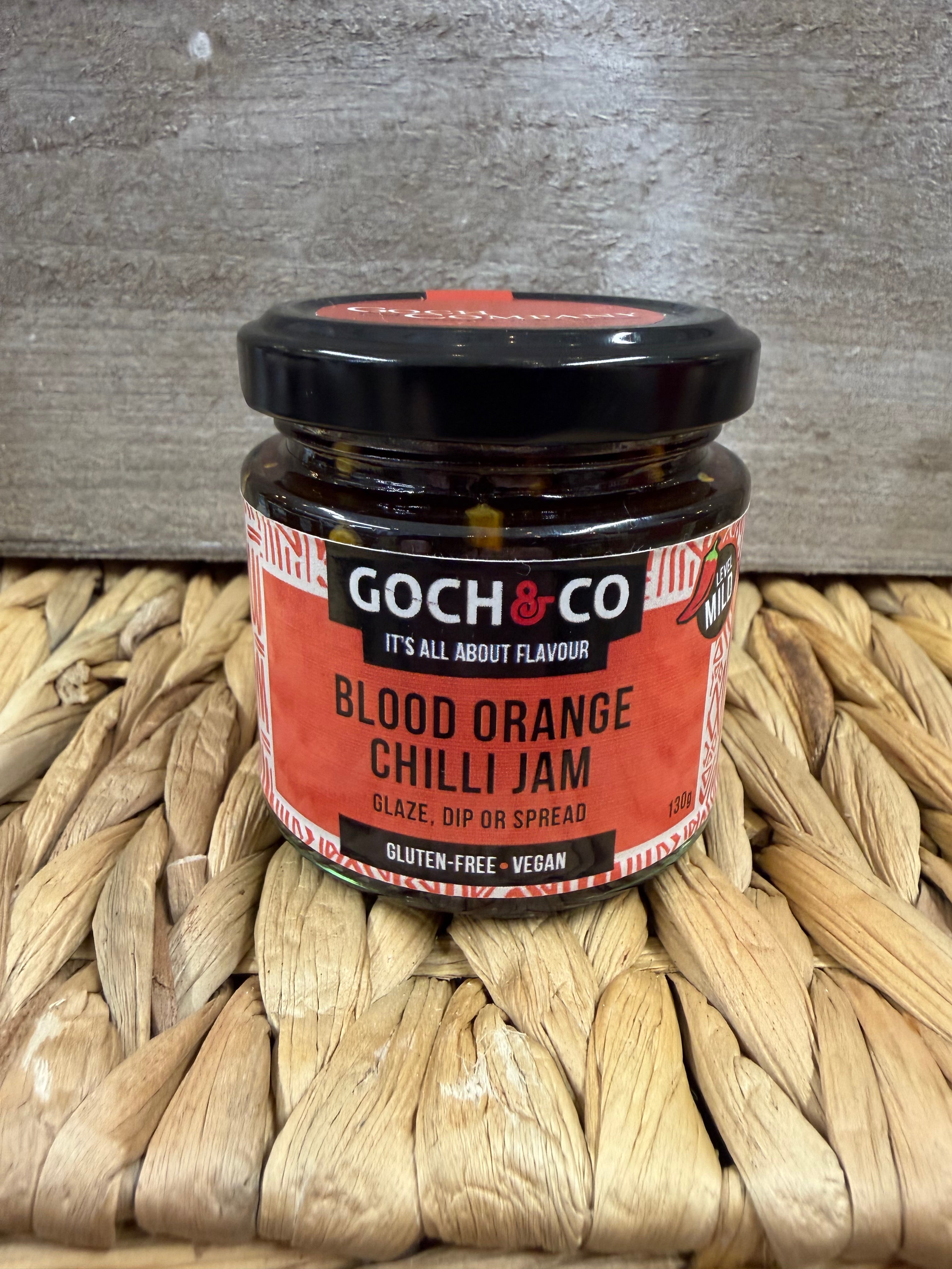 Goch & Co Blood Orange Chilli Jam 130g