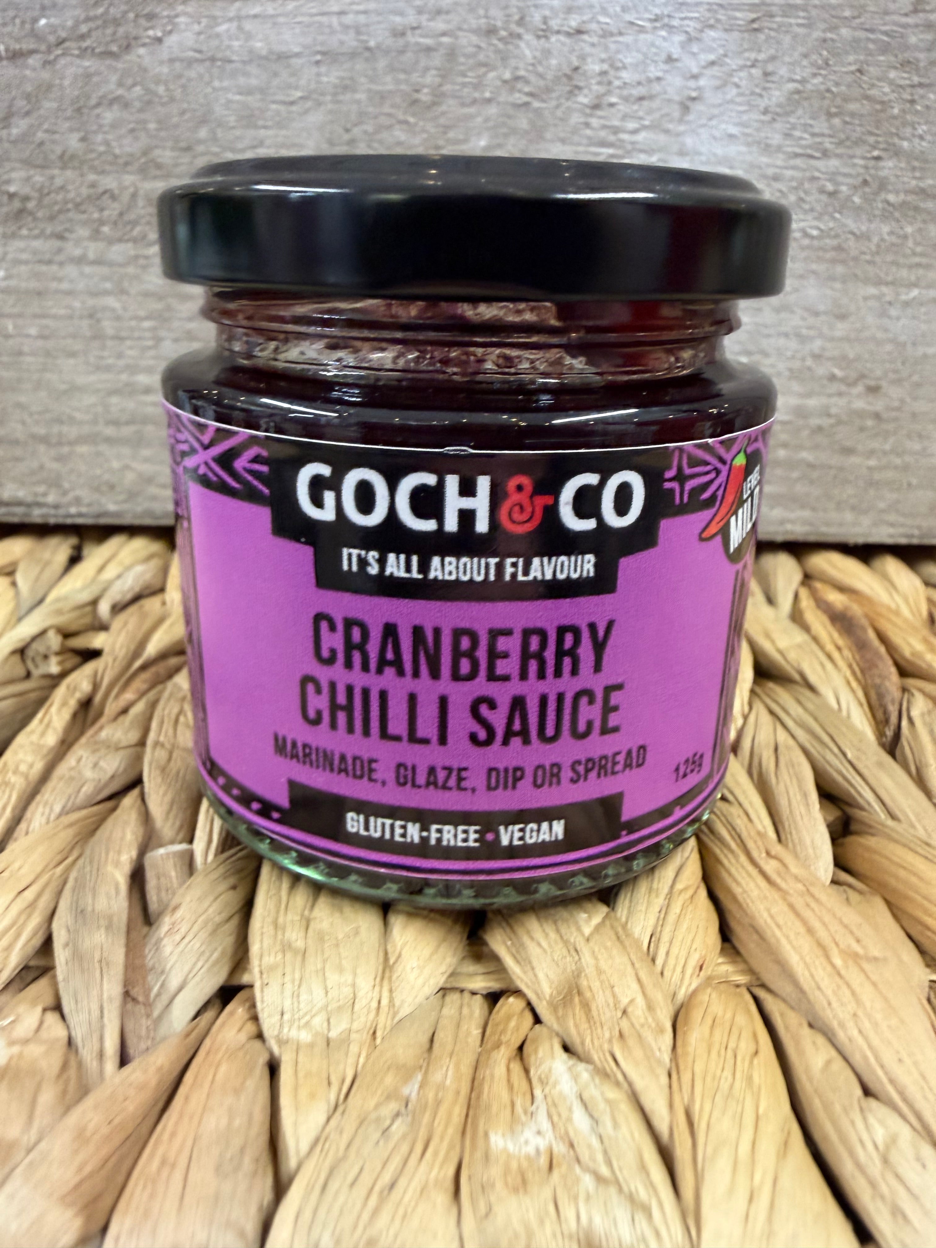 Goch & Co Cranberry Chilli Sauce 125g