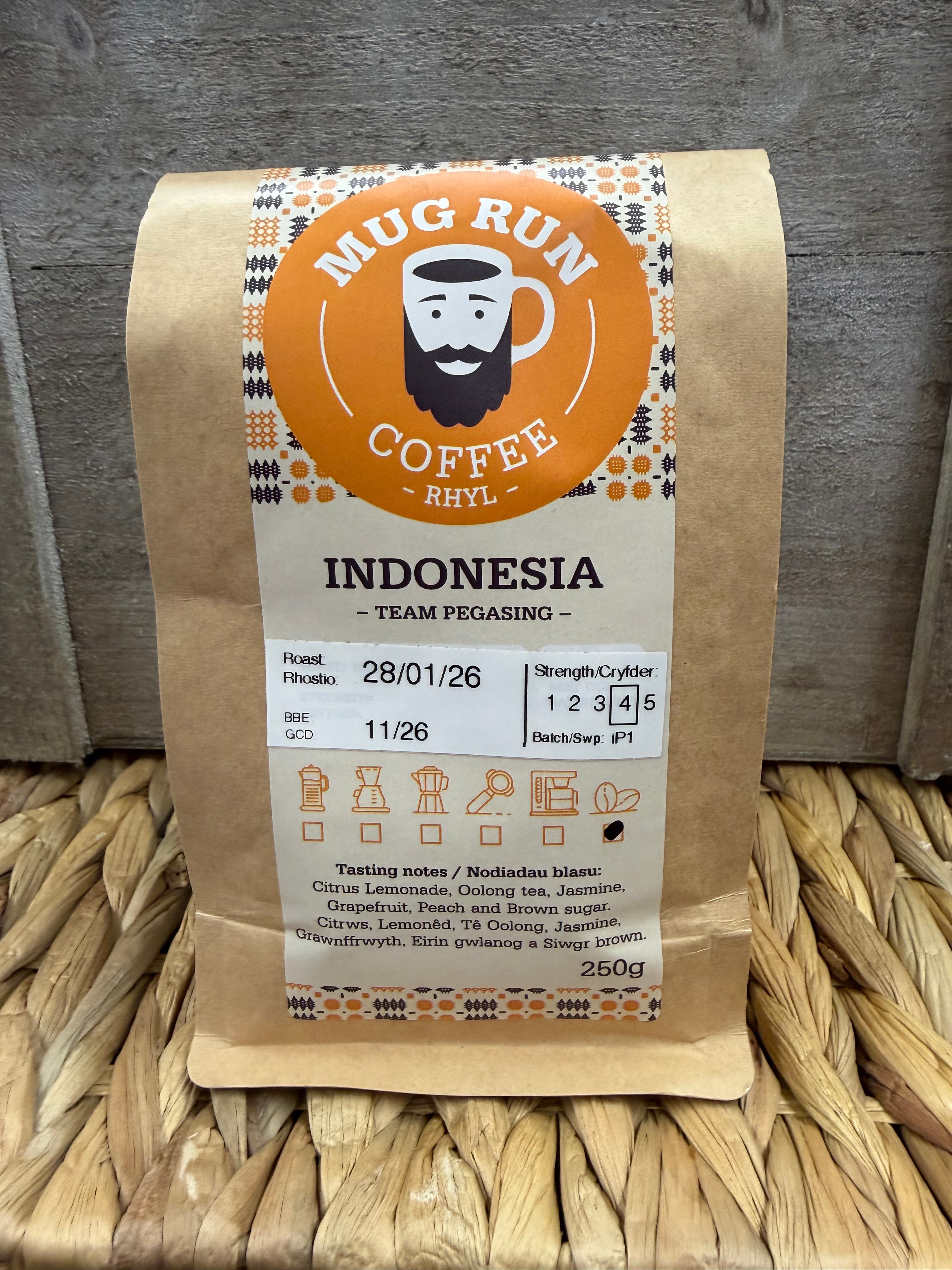 Mug Run Coffee - Indonesia 250g