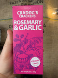Cradoc's Crackers Rosemary & Garlic 80g