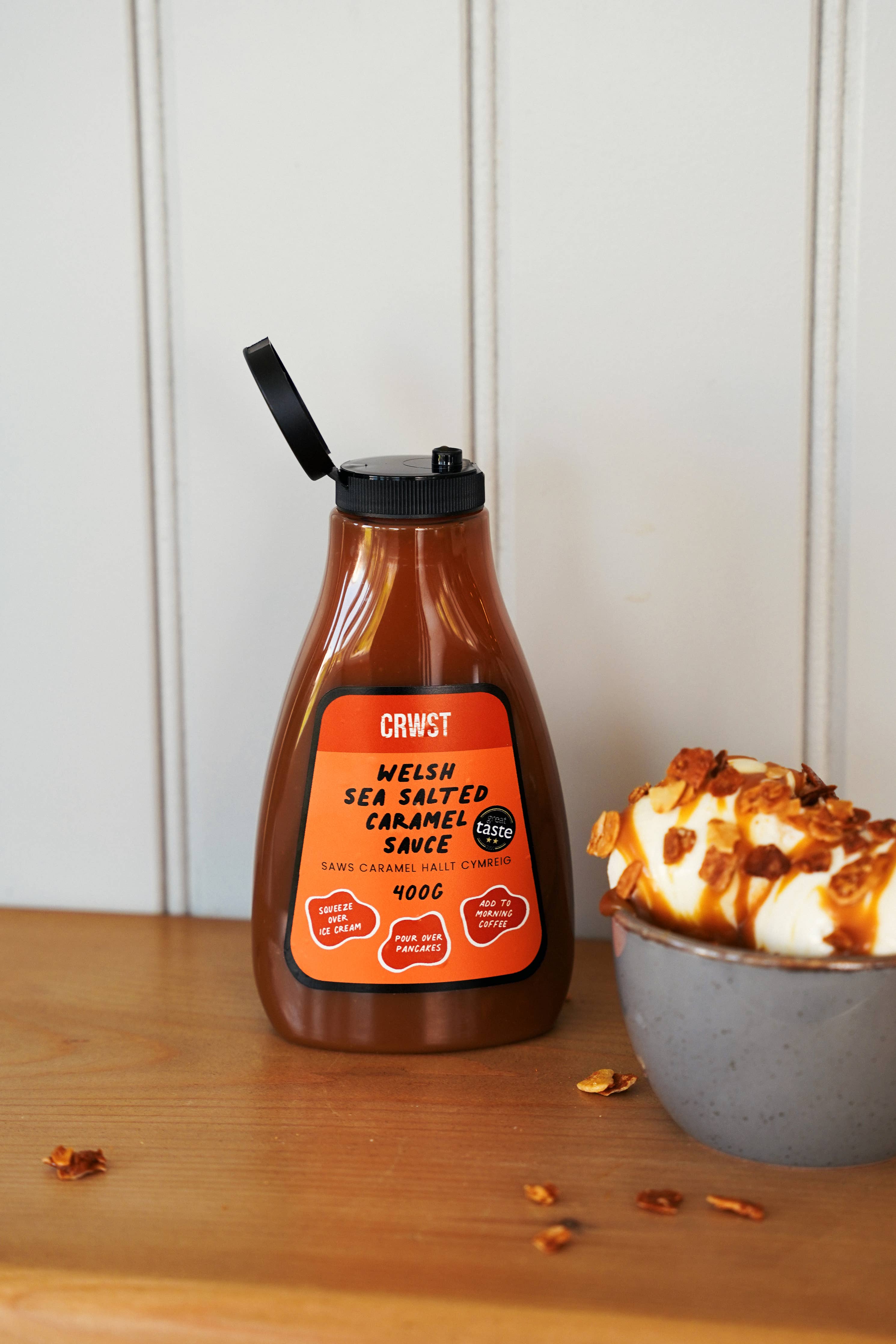 Welsh Sea Salted Caramel Sauce (425g)