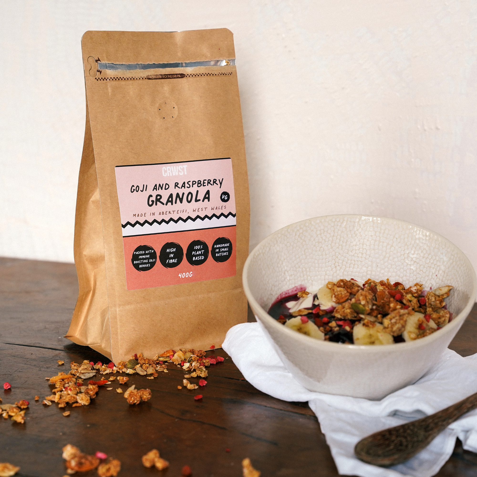 Goji and Raspberry Granola (400g)