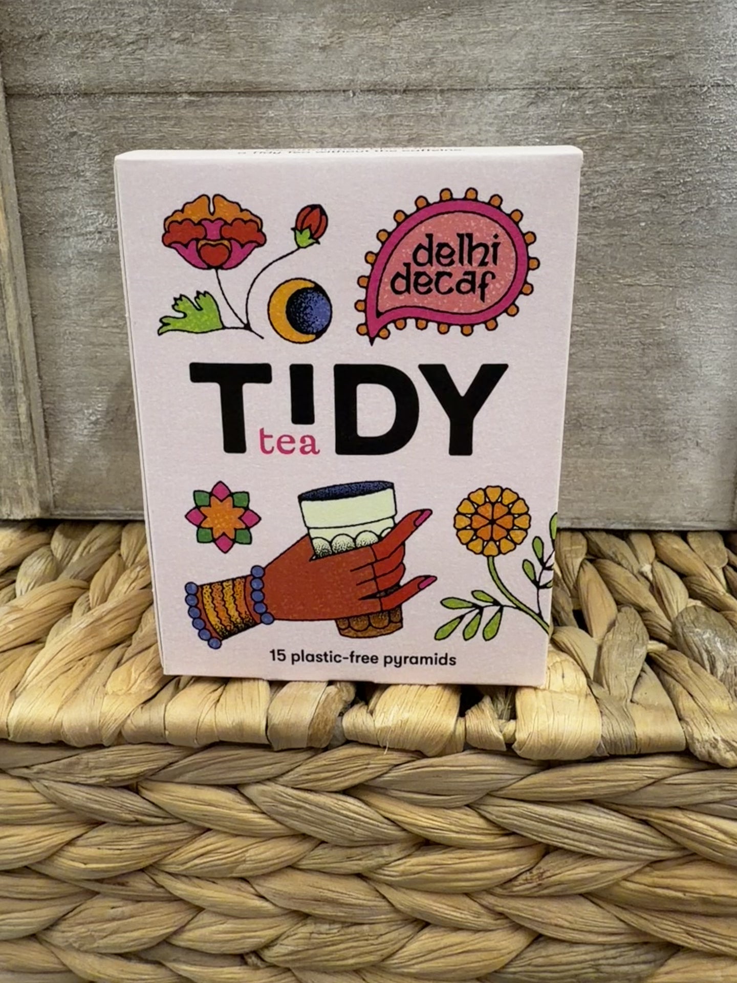 Tidy Tea - Delhi Decaf x 15 Pyramid Bags